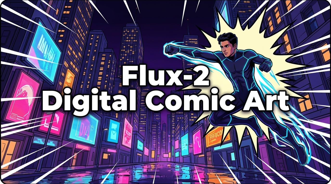 Flux-2 Digital-Comic-Art