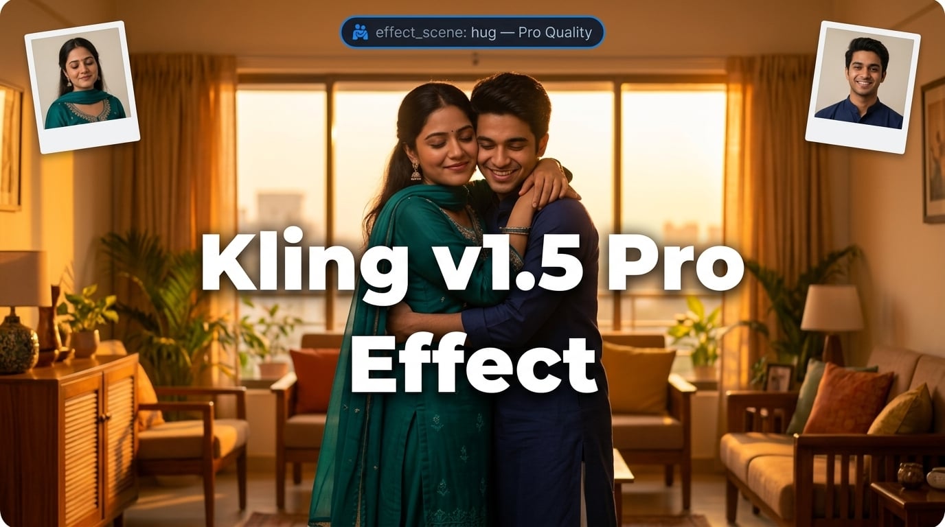 Kling-video v1.5 Pro Effect