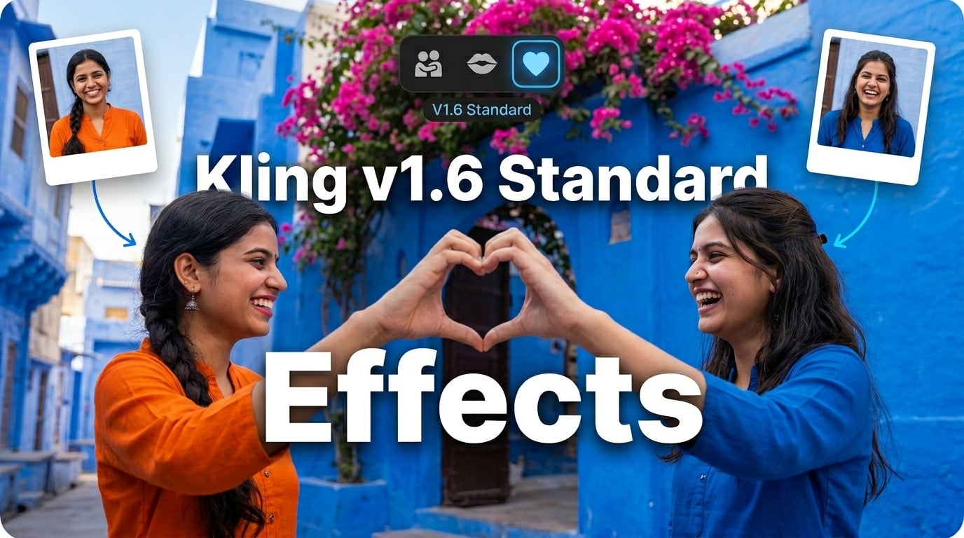 Kling-video v1.6 Standard Effects