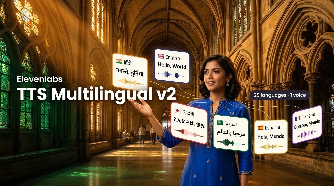 Elevenlabs TTS Multilingual-v2