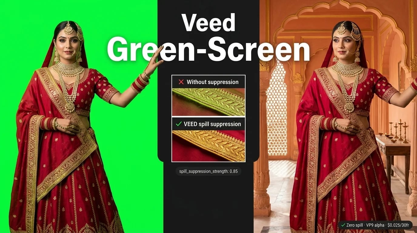 Veed Video-Background-Removal Green-Screen
