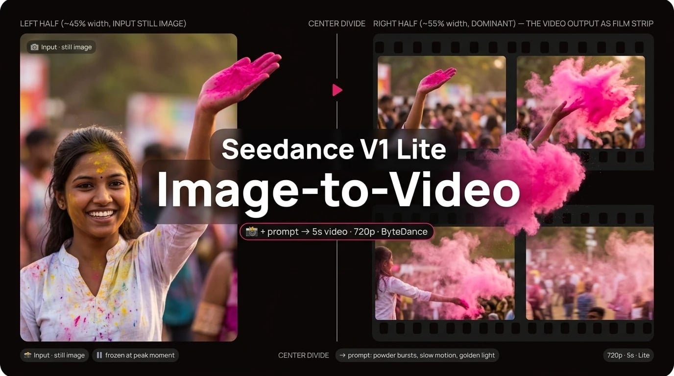 Seedance V1 Lite I2V