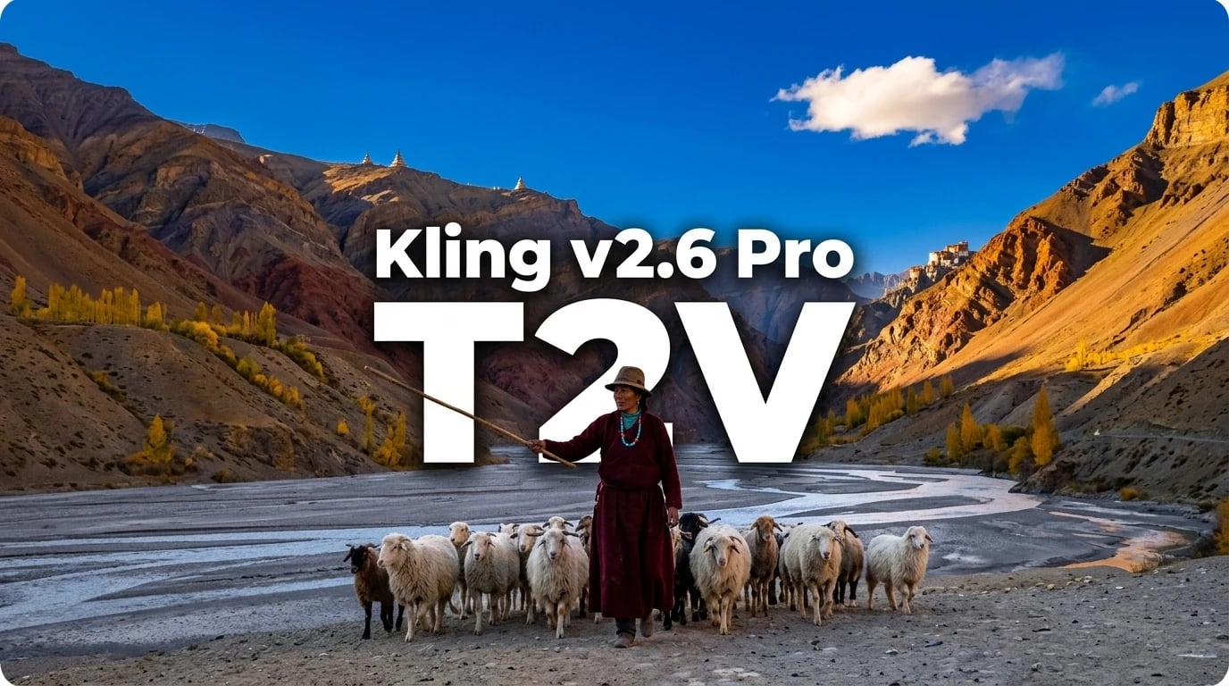 Kling v2.6 Pro T2V