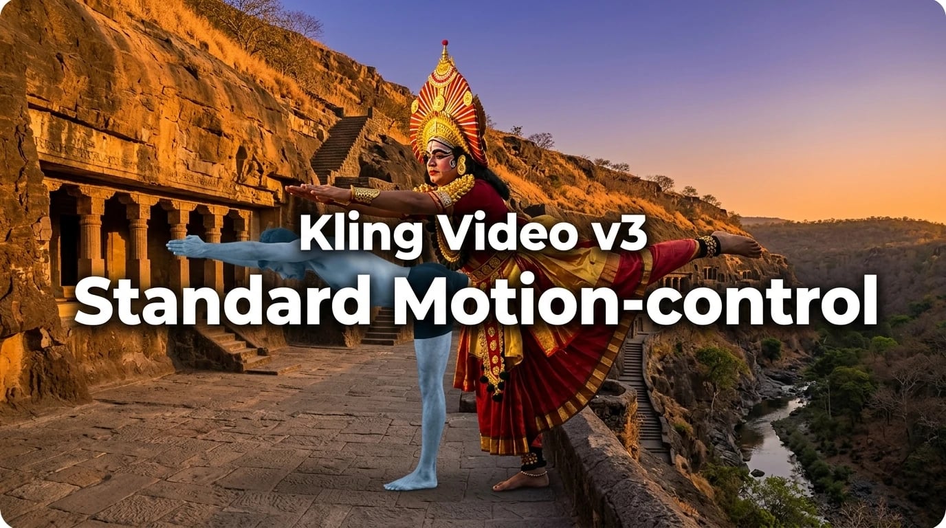 Kling Video v3 Standard Motion-control