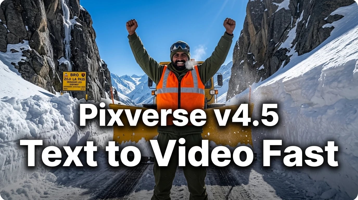 PixVerse v4.5 T2V Fast