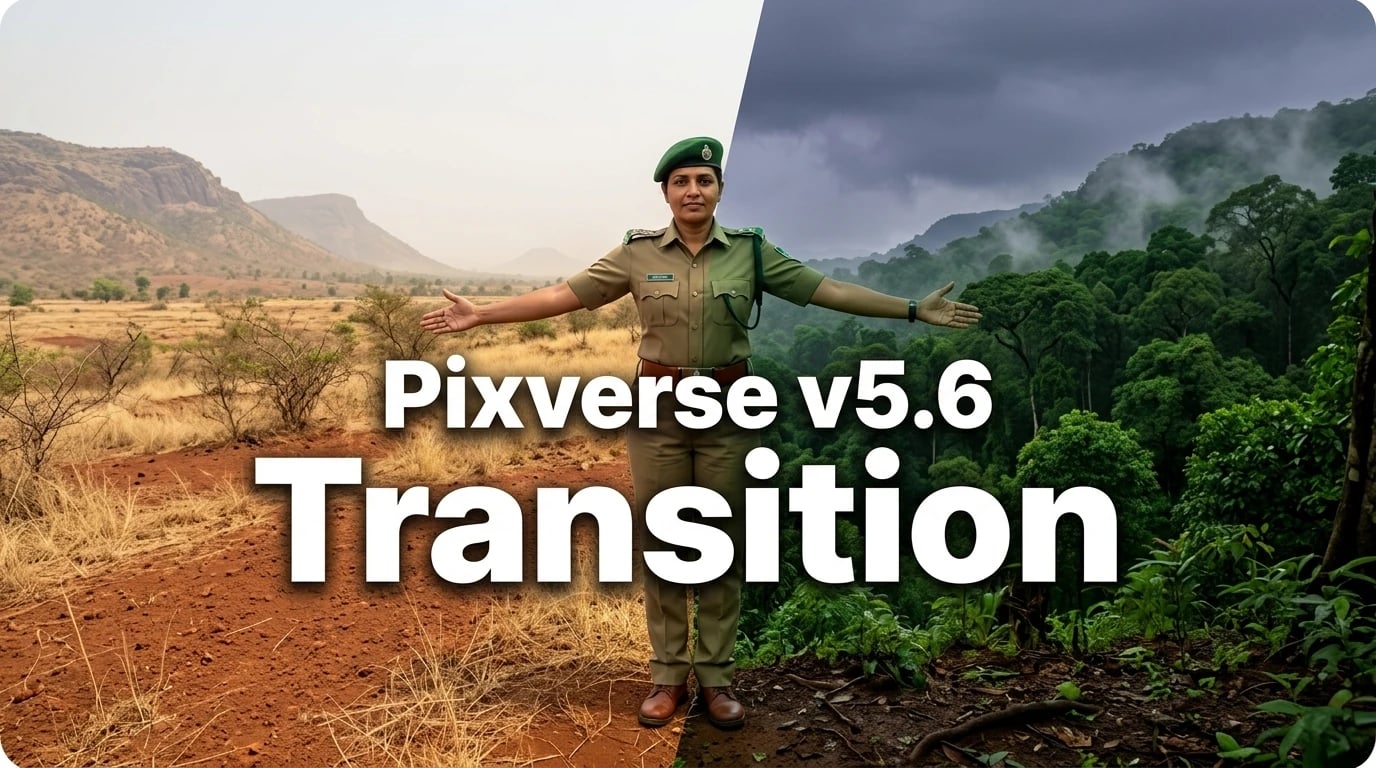 Pixverse v5.6 Transition