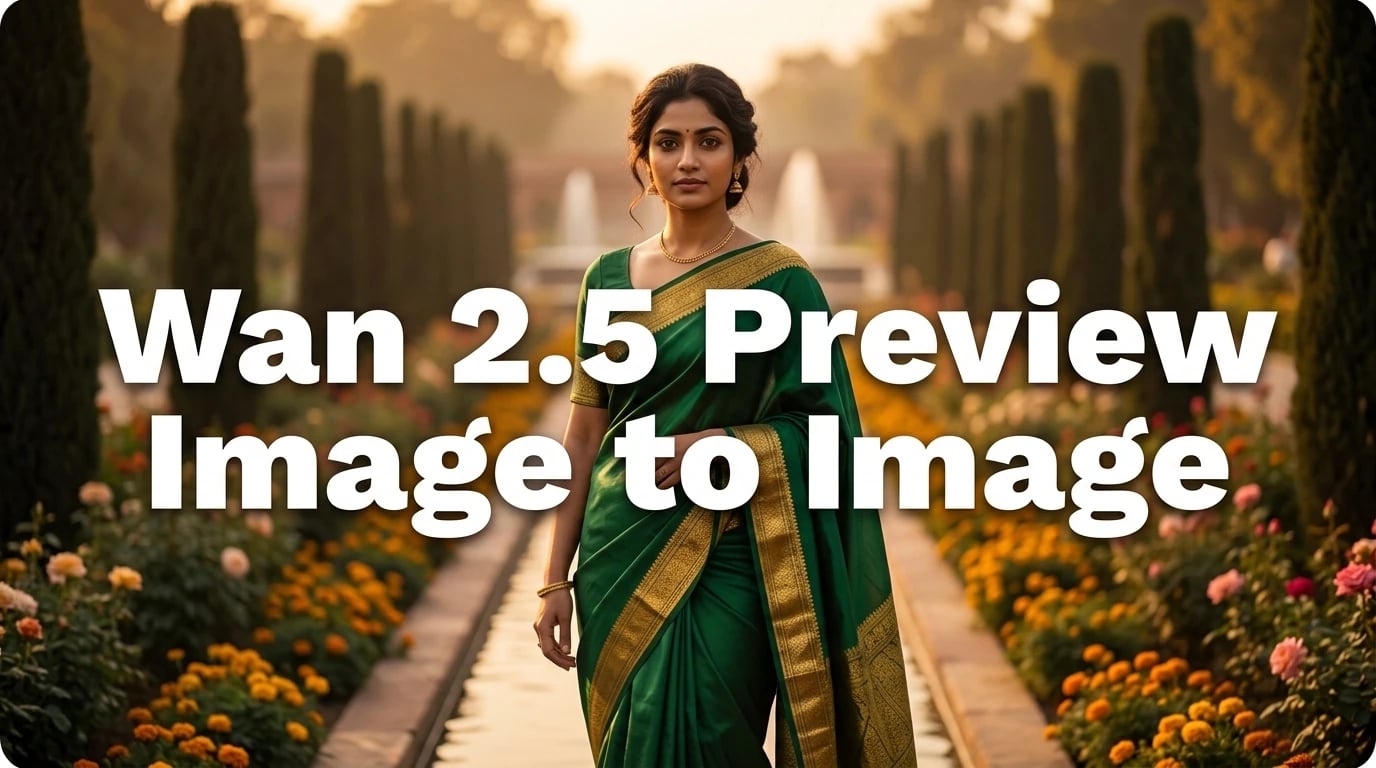 Wan 2.5 Preview I2I