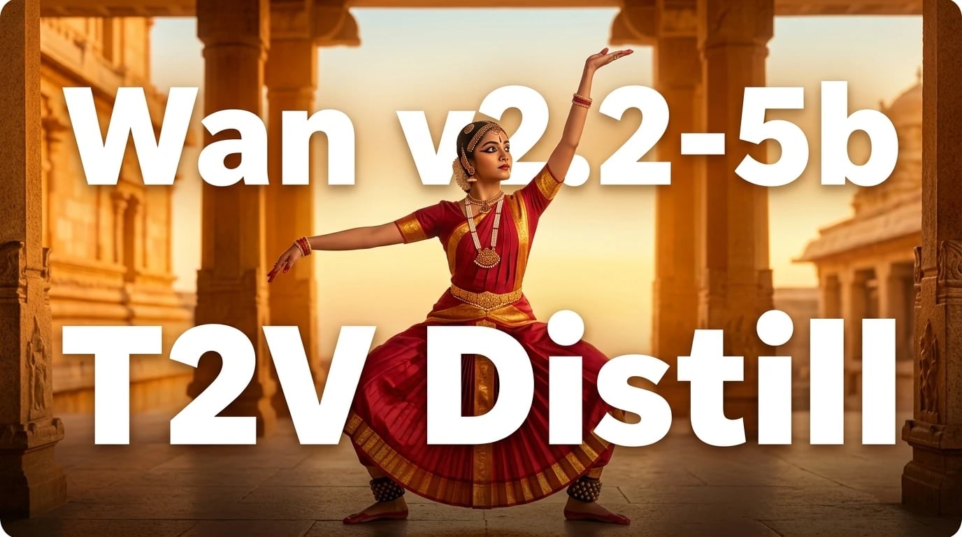 Wan v2.2-5b T2V Distill
