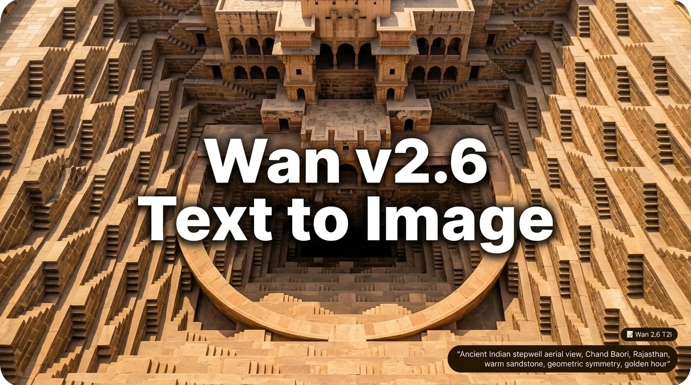 Wan v2.6 T2I
